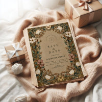 Vintage Botanical Autumn Wedding