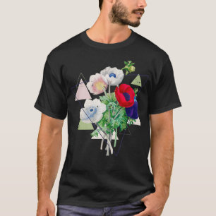 Vintage Botanical Beautiful Floral Flower Power  T-Shirt