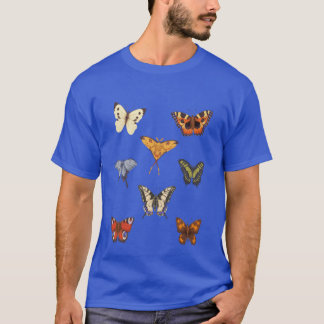 Vintage Botanical Butterfly friend T-Shirt
