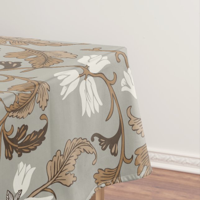 Vintage Botanical Elegance   Tablecloth (In Situ)