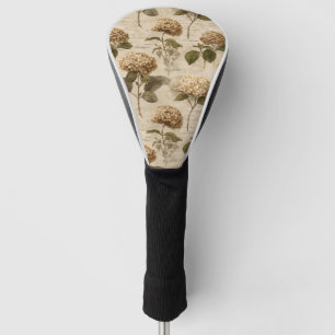 Vintage Botanical Floral Pattern (1) Golf Head Cover