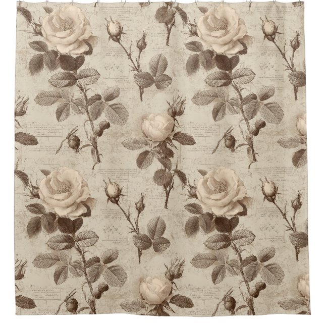 Vintage Botanical Floral Pattern (5) (Front)