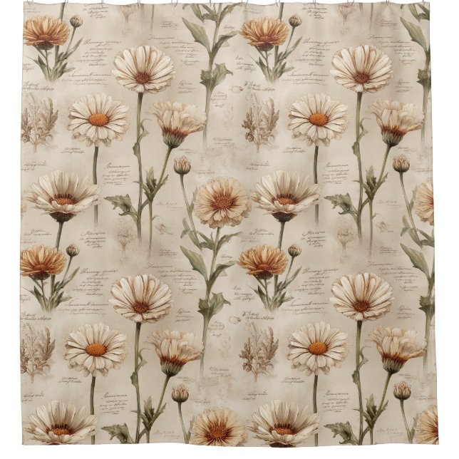 Vintage Botanical Floral Pattern (8) (Front)