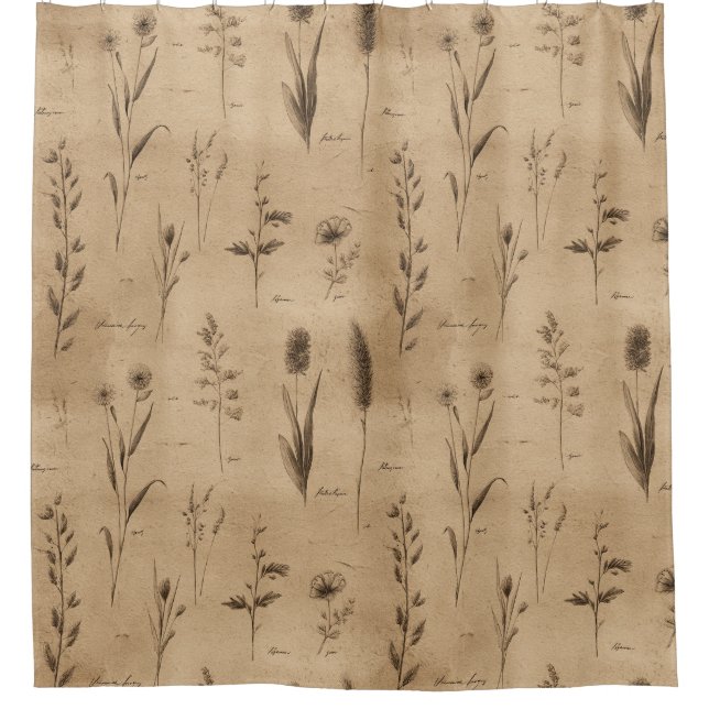 Vintage Botanical Floral Pattern (9) (Front)
