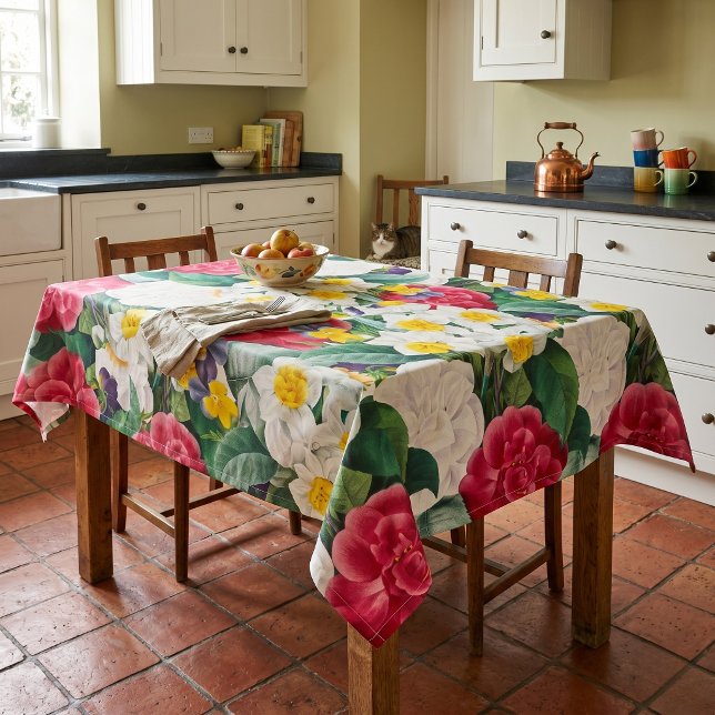 Vintage Botanical Floral Tablecloth (Creator Uploaded)
