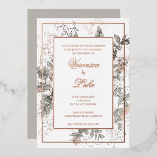 Vintage Botanical Floral Wedding 
