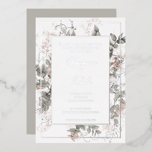 Vintage Botanical Floral Wedding 
