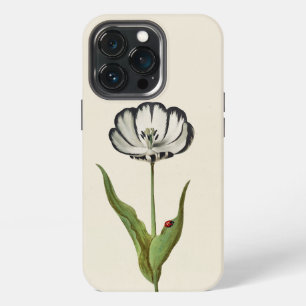 Vintage Botanical Flower Ladybug iPhone 13 Pro Case