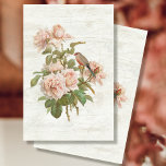 Vintage Botanical Flowers Birds Ephemera Decoupage Tissue Paper<br><div class="desc">Large single image. A smaller version is also available with two images, left and right that you can use on a pair of doors or on wood as artwork. "Vintage Botanical Flowers Birds Ephemera Decoupage, Heavy Weight Tissue Paper for Decoupage or Gift Wrap." Hand painted acrylic watercolor, crackle painted wood...</div>