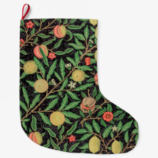 Vintage Botanical Fruit & Foliage – Large Christma Christmas Stocking