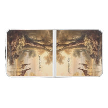 Vintage botanical giraffes, customizable 