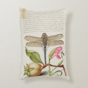 Vintage Botanical Illustration Accent Pillow