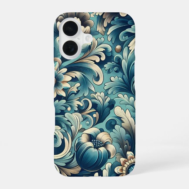 Vintage Botanical iPhone Case Slim (Back)