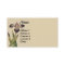 Vintage Botanical Iris Flower Business Cards