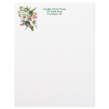 Vintage Botanical Page