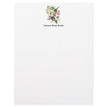 Vintage Botanical Page