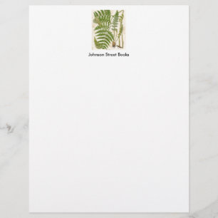 Vintage Botanical Page - Fern