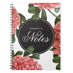 Vintage Botanical Print   Notebook