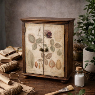 Vintage Botanical Rose Floral Decoupage Tissue Paper
