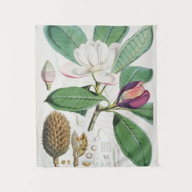 vintage Botanical Tapestry (Front)