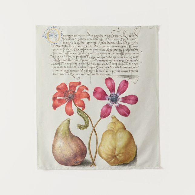 vintage Botanical Tapestry (Front)