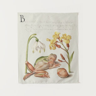 vintage Botanical Tapestry