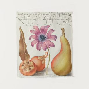 vintage Botanical Tapestry