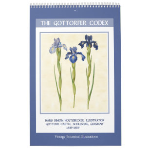 Vintage Botanical - The Gottorfer Codex 2026 Calendar