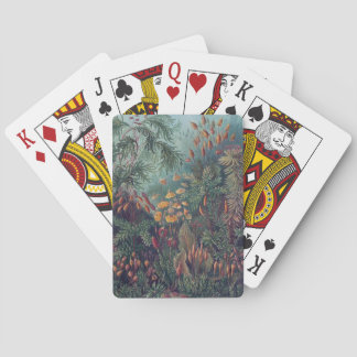 Vintage Botany Scientific Illustration Playing Cards