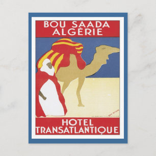Vintage Bou Saada Algeria Postcard