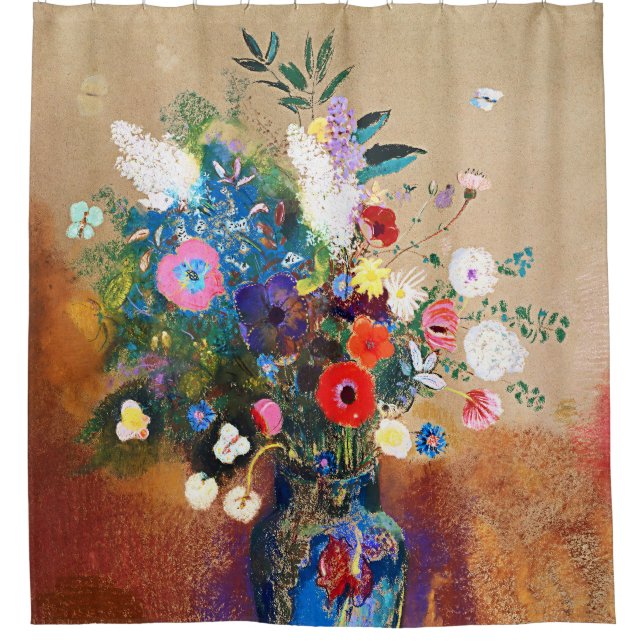 Vintage Bouquet of Flowers by Odilon Redon (Front)