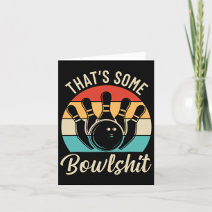 Vintage Bowling That's Some Bowl Retro Team Bowler Card