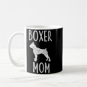 Vintage Boxer Mom Gift Dog Owner Boxer Mother Men Coffee Mug