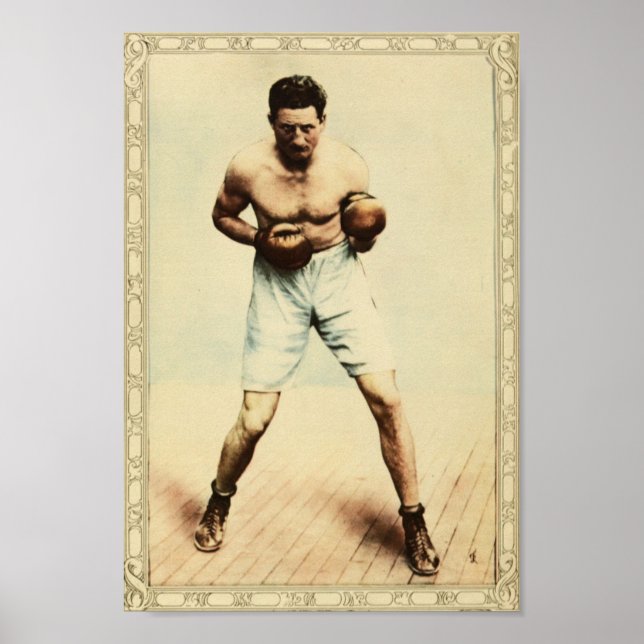 Vintage Boxer Poster (Front)