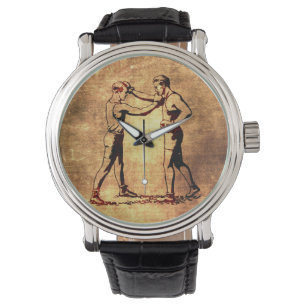 Vintage boxing men watch