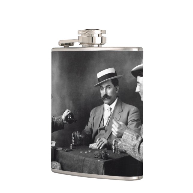 Vintage Boys Night Out Hip Flask (Left)