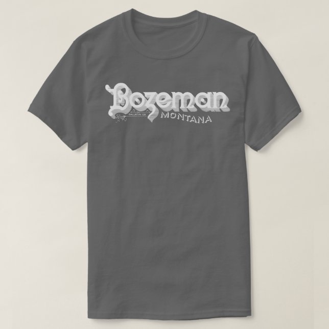 Vintage Bozeman MT T-Shirt (Design Front)