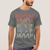 Vintage Braap Quad Biker Gift I ATV Four Wheeler