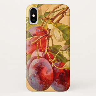 Vintage Branch with Plums Case-Mate iPhone Case