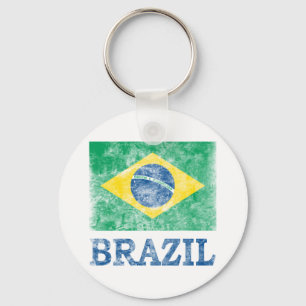 Vintage Brazil Keychain