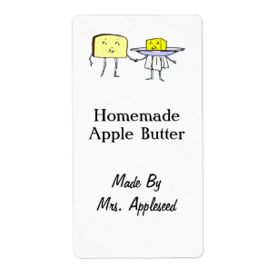 Vintage Bread and Butter Baking Labels