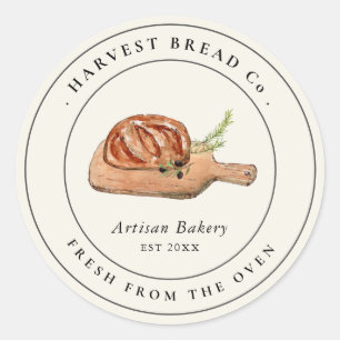 Vintage Bread bakery Label