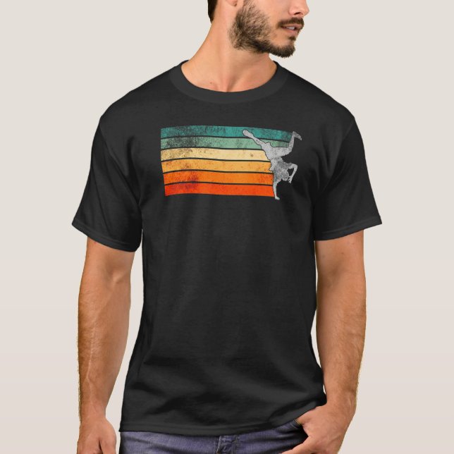 Vintage Breakdance Dance Dancing  1 T-Shirt (Front)