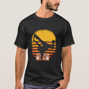 Vintage Breakdance Pose Breakdancing Art For Break T-Shirt