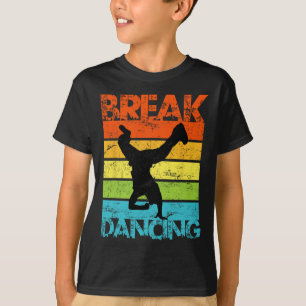 Vintage Breakdancing B-boy Break Dance Urban Dance T-Shirt