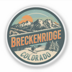 Vintage Breckenridge colorado Rocky Mountain