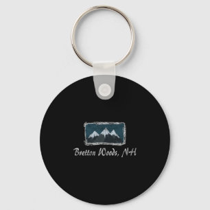 Vintage Bretton Woods New Hampshire Winter Skiing  Keychain