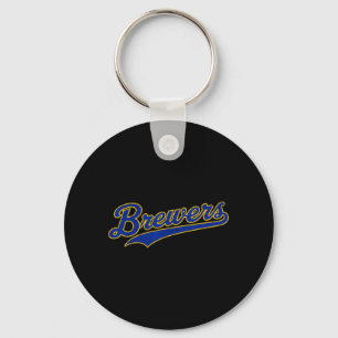 Vintage Brewers Retro Clic Gifts For Men Women Keychain