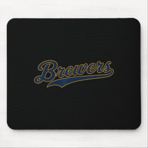 Vintage Brewers Retro Clic S S For Men Women Kids Mouse Pad