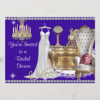 VINTAGE BRIDAL SHOWER INVITATION